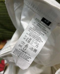 Dolce &amp; Gabbana coconut tree slim jeans