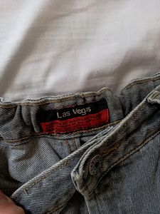 Vintage High Waist Jeans Shorts