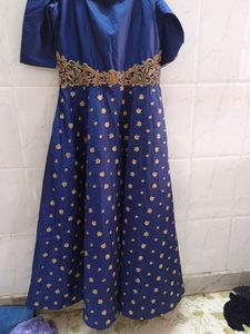 Gown Silk Work Vali