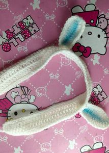 Cute Crochet Bunny Ear Headband