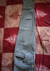 High Waist Grey Jeans