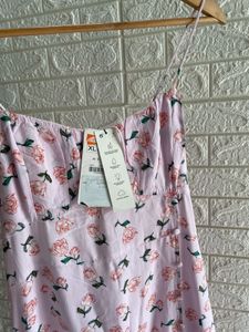 Zara Floral Print Slip Dress