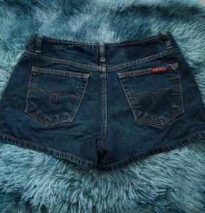 Vintage Denim High Waisted Shorts