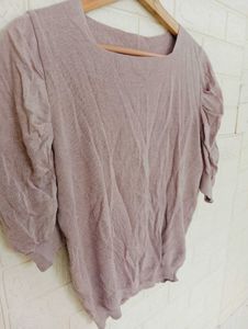 Elegant Puff Sleeve Top