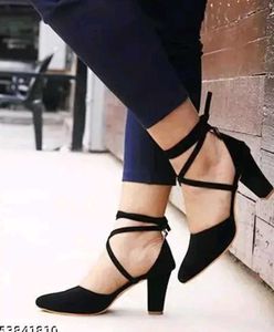 black heels