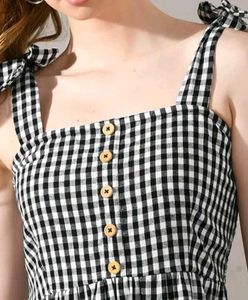 Gingham Dress For Women