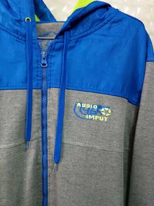 Audio Input Blue &amp; Grey Jacket