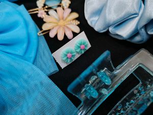 Blue Hair Accessory Bundle