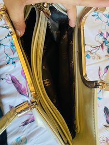 White Leather Handbag