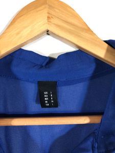 Deal Jeans Royal Blue Casual Shirt