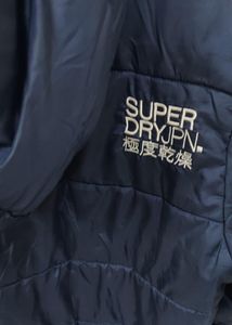 Stylish Navy Blue Padded Jacket