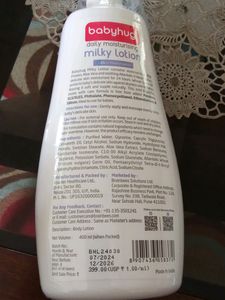 Babyhug Milky lotion