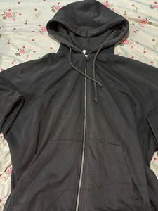 Gray Full Zip Hoodie