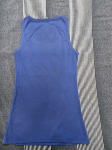 Benetton Cotton Tank Top For Women