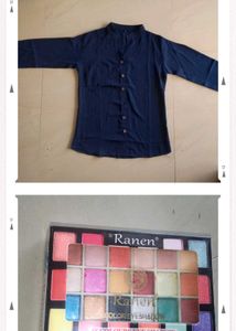 Combo Of Shirt And Eyeshadow Palette
