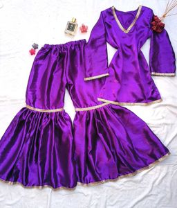 Festive Corset Kurta & Garara Set 💜
