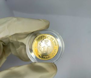 ₹10 Unc condition Coin with Capsule