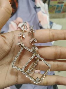 Elegant Diamond Drop Earrings