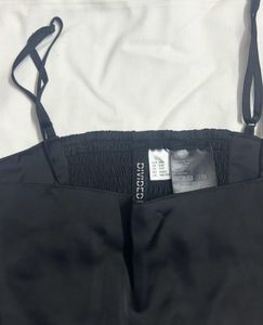 H&amp;M satin Bandana top