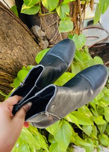 El Paso Women Black Casual Ankle Boots