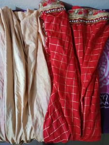 Elegant Cotton Lehenga Saree