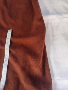 Brown Straight Skirt 30-36