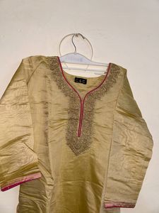 Chanderi Festive Kurta