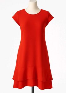 ₹1500❌️ ₹450✅️ Globus Brand New Red Dress With Tag