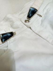 White Trouser For Women 🤍🍷