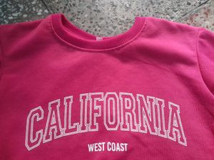 Pink Sweatshirt For Girls 👧 💗