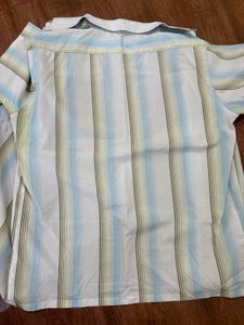 Striped Short Sleeve Casual Shirt for men’s