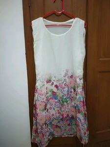 A-line Chiffon Mini Dress