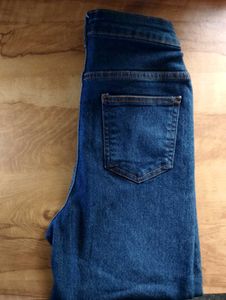 Classic Dark Wash Denim Jeans