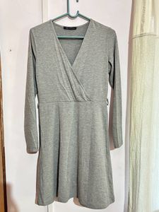 marks and spencer grey dress