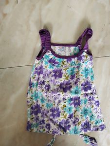 Combo Of 3 ...dress And cotton jumpsuit for summer wear... kids Aged 2-4 can wear it...