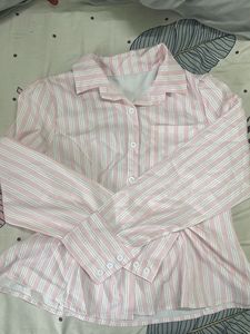 Striped Pink Blouse