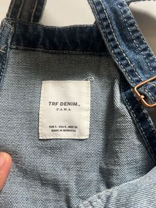 Denim Overall Shorts