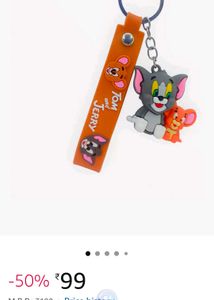 Tom & Jerry Keychain
