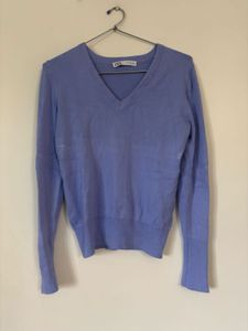 Zara Knit V-Neck Sweater