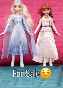 Elsa & Anna Frozen Dolls