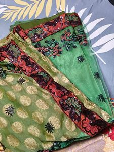 Designer Net Saree