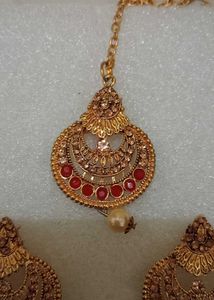 Indian Jewelry Set ( some Stone Lost ,Look The Pic