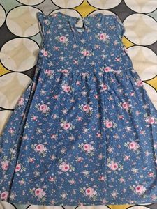 Cute Floral Girls Dress