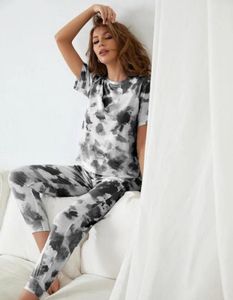 Tie-dye Pajama Set