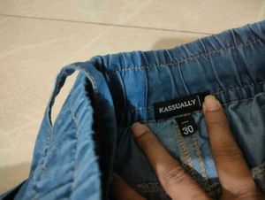 Denim Joggers