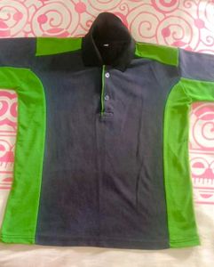 Two-Tone Polo Shirt