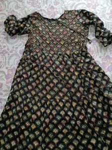 Patterned Maxi Dress