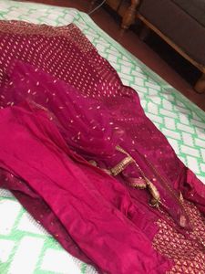 Elegant Magenta Lehenga Choli
