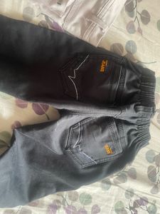 Boys Pants Grey And Black Both