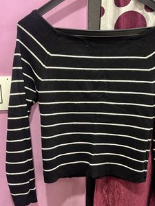 Striped Long Sleeve Top